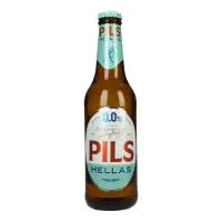 Μπύρα Pils Hellas 0% φιάλη 330ml