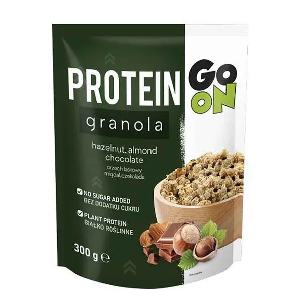 Go On Protein Granola Με Σοκολάτα Φουντούκια & Αμύγδαλα 200γρ.