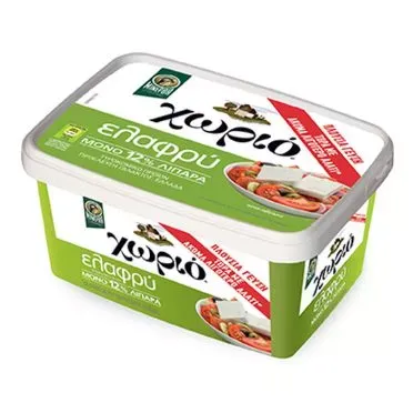 ΧΩΡΙΟ Λευκό Τυρί Ελαφρύ σε Άλμη 360g