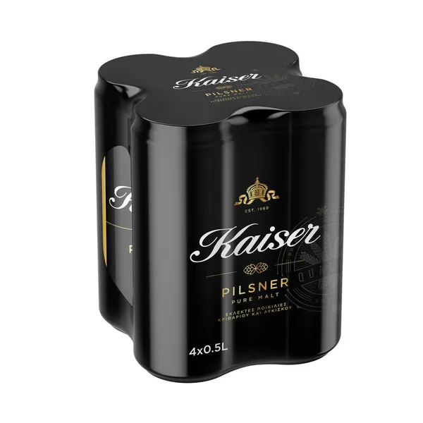 ΜΠΥΡΑ PILSNER Pure Malt 4x500ml 5%vol
