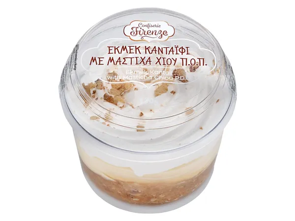 Εκμέκ κανταΐφι με μαστίχα Χίου Π.Ο.Π.