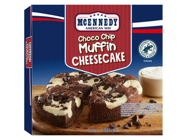 Σοκολατένιο Chip Muffin Chessecake