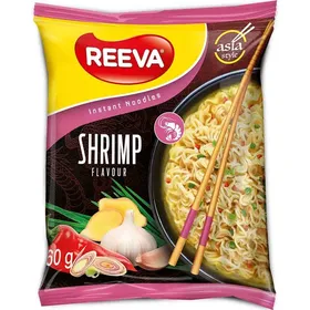 Reeva Instant Noodles Γαρίδα 60γρ.