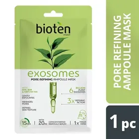 Bioten Exosomes AHA BHA Matcha Υφασμάτινη Μάσκα Προσώπου 1τεμ.