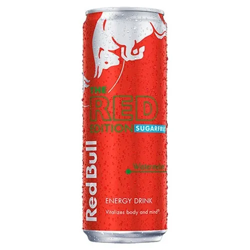 RED BULL energy drink sugar free ή zero ή red edition watermelon 250ml