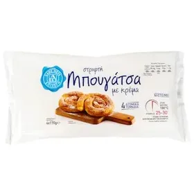 Μπουγάτσα Στριφτή με Κρέμα