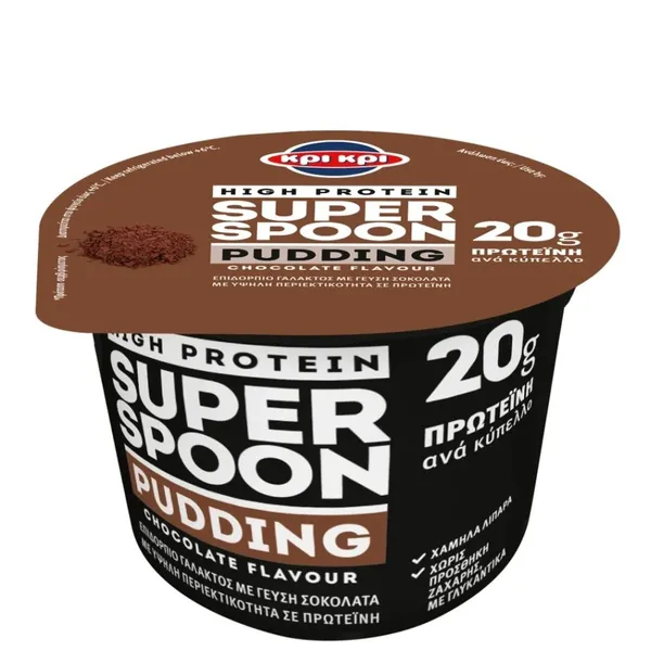 super spoon pudding σοκολάτα 200g