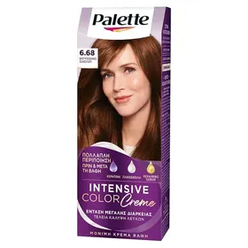 Schwarzkopf Palette Intensive Color Creme Βαφή Μαλλιών No6.68 Σοκολατί
