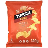 Tsakiris Chips Με Αλάτι 140gr