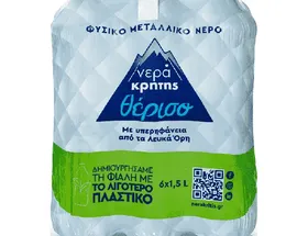 Φυσικό μεταλλικό νερό ΘΕΡΙΣΟ ecoSIX 6Χ1,5λίτ.