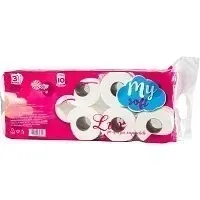 My Soft Lux Χαμομήλι Χαρτί Υγείας 3Φ 1,030kg 10τεμ