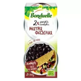 Μαύρα Φασόλια σε κονσέρβα Bonduelle (2x100g)