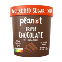 Παγωτό Triple Chocolate με Choco Nibs No Sugar Planet 420ml