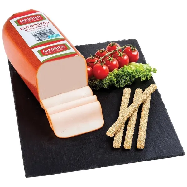 ΛΑΚΩΝΙΚΗ φιλέτο κοτόπουλο καπνιστό