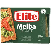 Elite Melba Φρυγανιές Ολικής 100gr