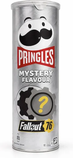PRINGLES original, sour cream & onion, pizza, hot paprica, bbq, bacon, cream cheese & herbs, mystery flavour 165γρ.