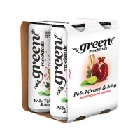 Mocktail Ρόδι, Ginger & Lime Green 4x330 ml