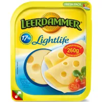 LEERDAMMER Τυρί Μαλακό LightLife Χαμηλά Λιπαρά Φέτες 260g