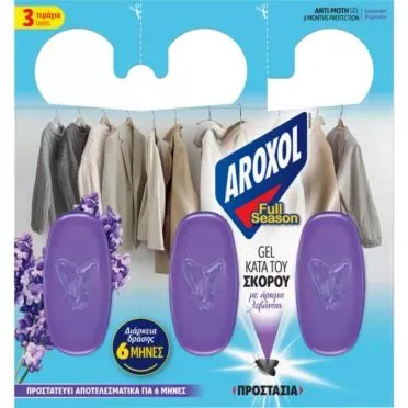 AROXOL FULL SEASON ΣΚΟΡΟΚΤΟΝΟ GEL 3ΤΕΜ