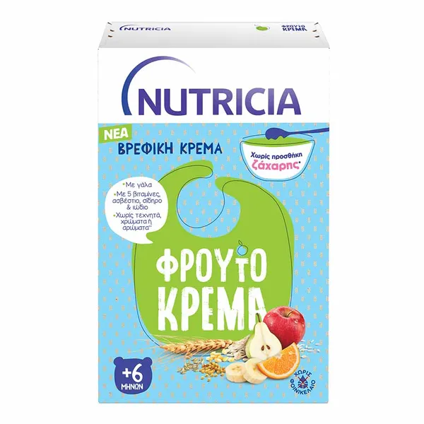 Nutricia Φρουτόκρεμα 6+Μηνών 250γρ.