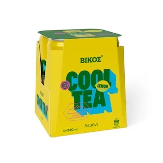 ΒΙΚΟΣ Cool Tea Λεμόνι 4*330ml