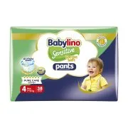 BABYLINO Sensitive Pants Πάνες Βρακάκι Cotton Soft Νο4 7-13kg 38τεμ