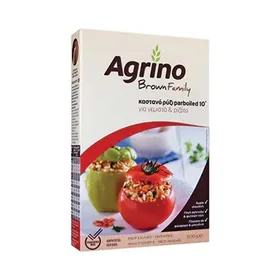 Agrino Brown Family Καστανό Ρύζι Για Γεμιστά & Ριζότο 10Λεπτών 500γρ.