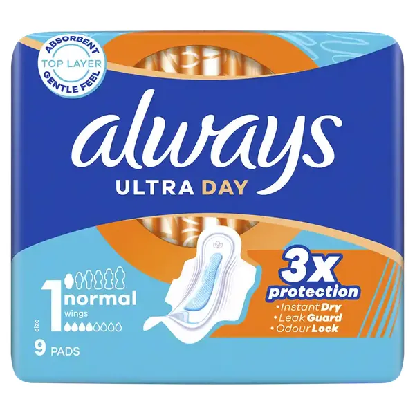 Always Ultra Σερβιέτες Normal Plus 9τεμ.