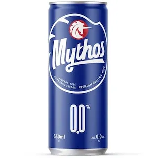 MYTHOS Μπύρα 0.0% Χωρίς Αλκοόλ Κουτί 330ml