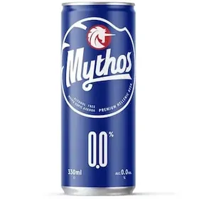 MYTHOS Μπύρα 0.0% Χωρίς Αλκοόλ Κουτί 330ml