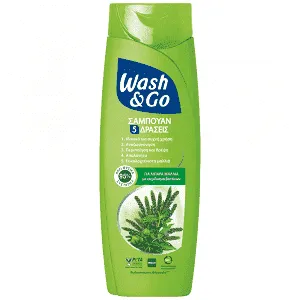 Wash & Go Σαμπούαν Για Λιπαρά Μαλλια 360ml