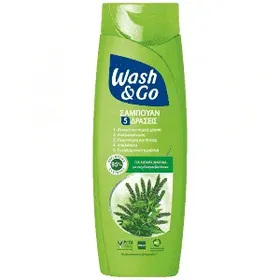 Wash & Go Σαμπουάν Για Λιπαρά Μαλλιά 360ml