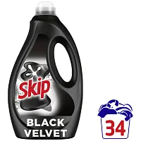 SKIP Black Velvet Απορρυπαντικό Πλυντηρίου Ρούχων Υγρό για Μαύρα & Σκούρα Ρούχα 34 πλύσεις