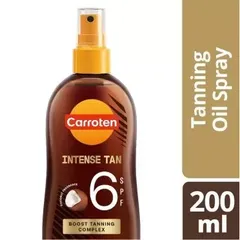 CARROTEN ΛΑΔΙ SPRAY ΜΑΥΡΙΣΜΑΤΟΣ ΜΕ ΑΡΩΜΑ ΚΑΡΥΔΑΣ SPF6 200ML