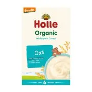 HOLLE Κρέμα Βρώμης ολικής άλεσης 6+ μηνών Βιολογική Χωρίς προσθήκη ζάχαρης 250g
