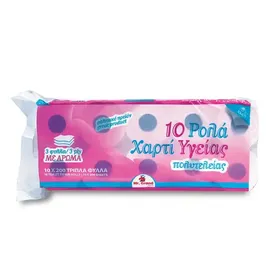 MrGrand Χαρτί Υγείας Αρωματικό 3Φύλλων 10τεμ.