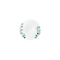 GLOW & BEAUTY Home Πιάτο Βαθύ Opal με Σχέδιο 23cm