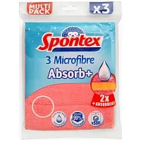 Spontex Absorb Mικροϊνών Σπογγοπετσέτα 3τεμ