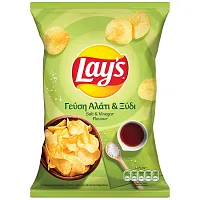 Lay's Γεύση Αλάτι Ξίδι 120gr