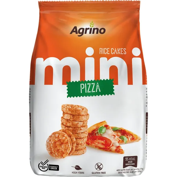 AGRINO MINI ΡΥΖΟΓΚΟΦΡΕΤΕΣ ΤΥΡΙ 50ΓΡ.
