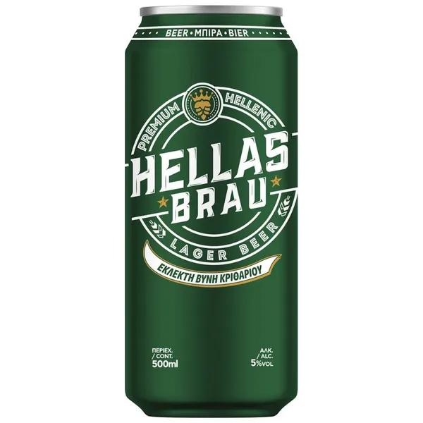 BRAU HAUSER μπύρα 500ml