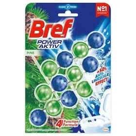Bref WC Block Power Activ Pine 3x50gr