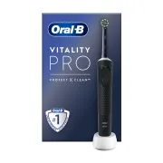 ORAL-B Vitality Pro Ηλεκτρική Οδοντόβουρτσα Protect X Clean Black