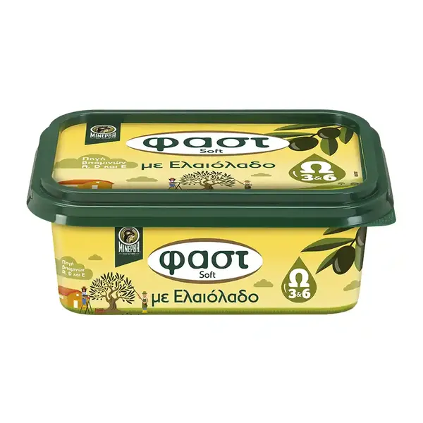 Μινέρβα Φαστ Soft Μαργαρίνη Με Ελαιόλαδο 220γρ.