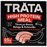 Trata Τόνος Με Φακές Beluga & Κολοκύθα 140gr