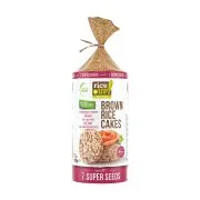 RICE UP Ρυζογκοφρέτες ολικής άλεσης με Επτά Σπόρους Vegan Χωρίς γλουτένη 120g