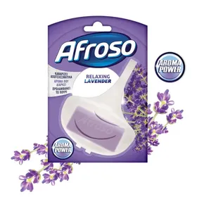AFROSO Καθαριστικό Block Τουαλέτας Relaxing Lavender 40g