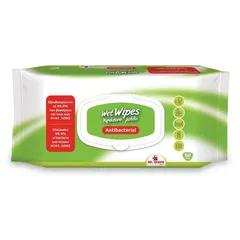 MrGrand Υγρά Μαντηλάκια Αντιβακτηριδιακά Green Apple 60τεμ.