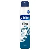 Αποσμητικό Spray Men Active Extra Control Sanex 200ml
