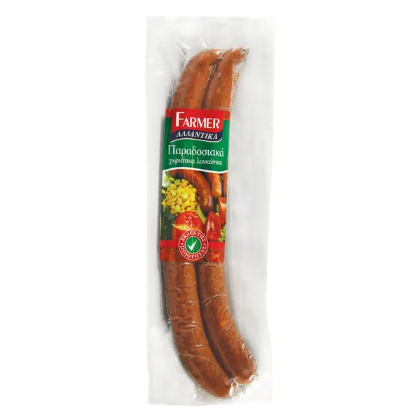 Farmer Λουκάνικα Χοιρινά 500gr